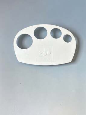 Cooking Club of America Spaghetti Pasta Portion Measurer & Bowl Scraper